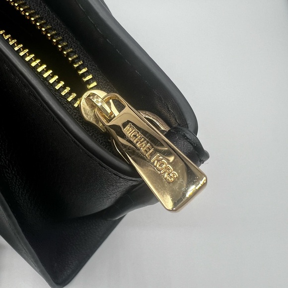 MICHAEL KORS Avril Small Leather Top-Zip Satchel, Style 35F1G4VM2L Pristine Bag - Picture 7 of 17